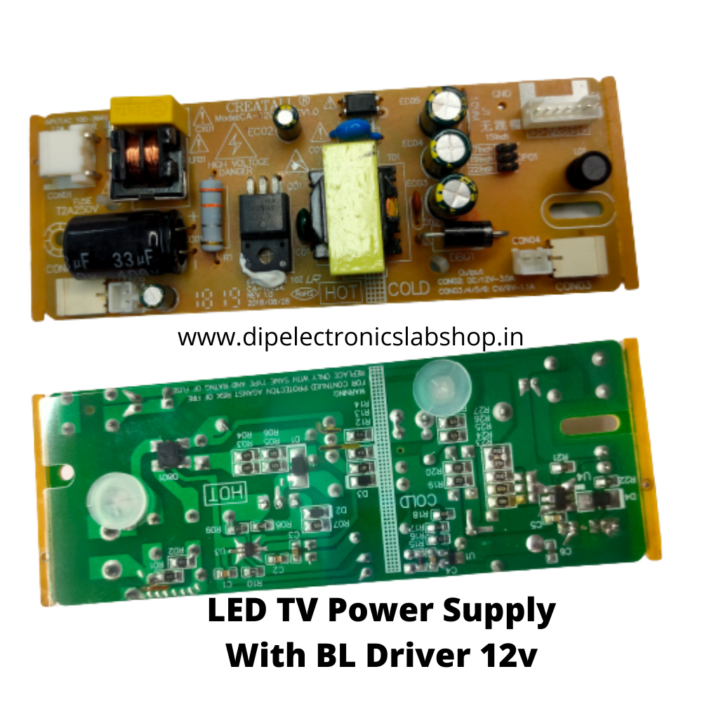 CA-1209 Universal LED TV Power Supply With BL Driver