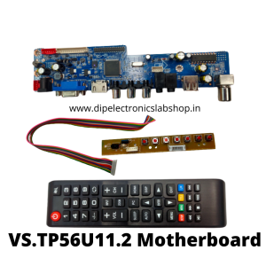 VS.t56U11.2 Universal Motherboard with Remote and Sensor for LCD LED TV