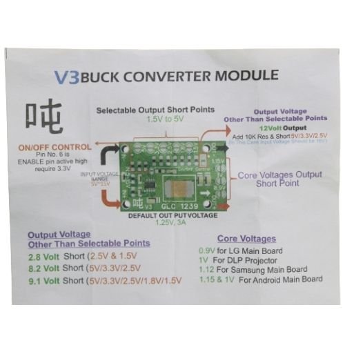 V3 Buck converter