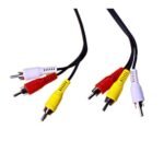3 RCA AV Cable for Stereo Audio Video 1.5m Lenth