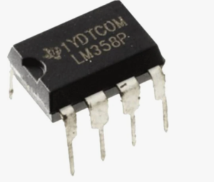 LM358P Dual Op-Amp IC DIP-8 Package