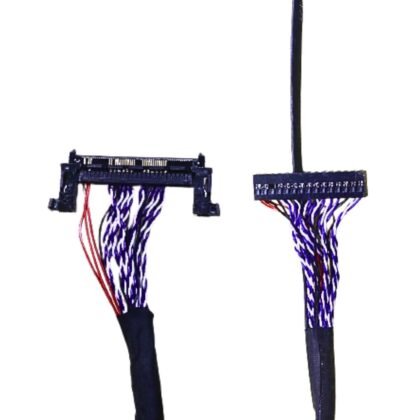 51p Metal Connector LVDS  Cable Left Side Power 2ch 8bit
