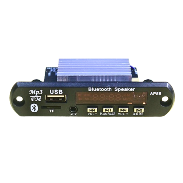 100W (2x50W) Class-D Amplifier Board with Built-in Display