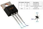 BT139 Triac original pin details