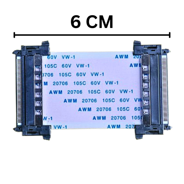 51pins 4k lvds cable both side connector