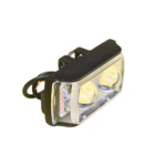 BB1813 2Lens Fog Light with 6-Mode Function for Car, Bike, Scooter