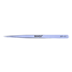 KOOCU HT-11 High-Quality Extra Fine Precision Straight Tweezer