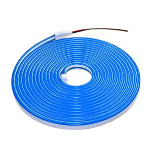 Blue Color Flexible Neon Light 12V 5 Meter - High Quality LED Strip for Decoration and DIY Projects