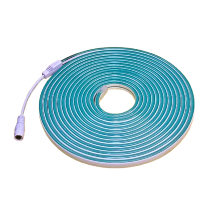 Ice Blue Color Flexible Neon Light 12V 5 Meter – High Quality LED Strip for Decoration and DIY Projects