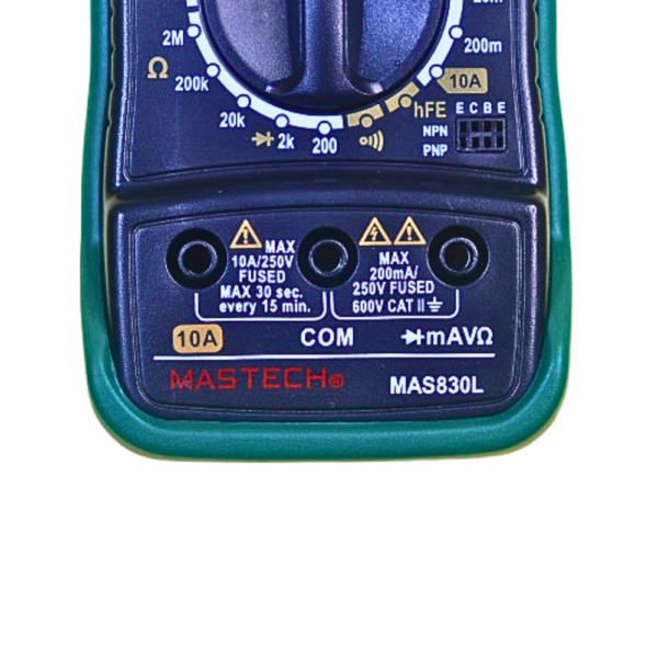 MAS830L Digital Multimeter - Accurate and Reliable Measurement Tool