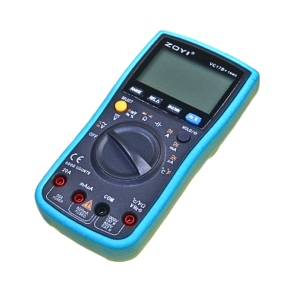 Original ZOYI VC17B+ Digital Multimeter with 6000 Count Large Display | True RMS | Auto Range