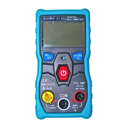 Original ZOYI ZT-S3 Auto Range Pocket Size Digital Multimeter 4000 Count – high Quality and Reliable