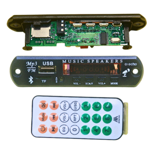 Bluetooth Panel Kit and Remote with Big Preamplifier IC