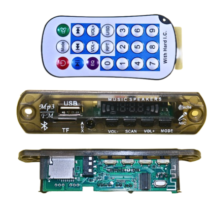 Bluetooth Panel Kit and Remote with Big Preamplifier IC – High Quality and Long Lasting