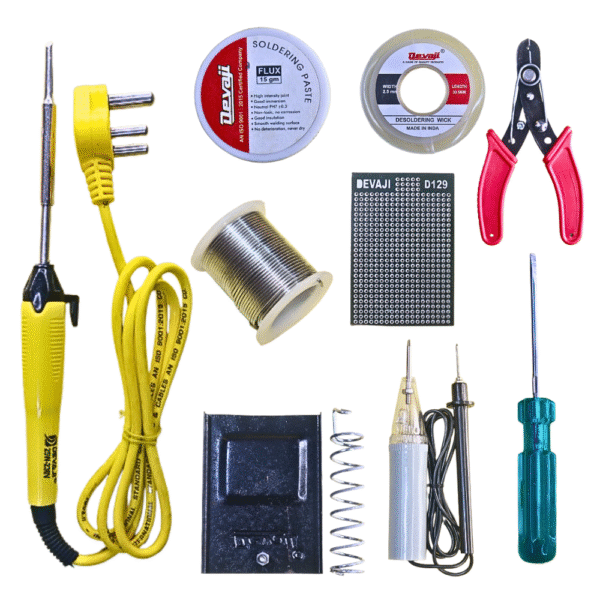 9 in 1 Soldering Kit for Students – Complete Electronics Starter Tool Set
