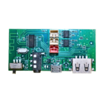 AT-101 Bluetooth MP3 Module Kit | Wireless Audio Receiver Board with Bluetooth, AUX, USB, FM | Double Amplifier IC | DIY Music System