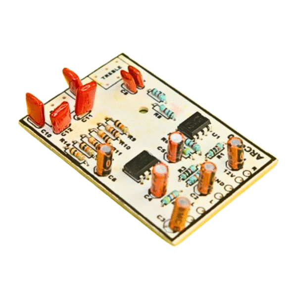 Bass Treble Board with Double UA741 IC | Preamp Tone Control Board