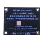 QK-6M58A 2K to 4K Converter | Compatible with LG Screen Line | Single & Double Partition LCD LED Panels