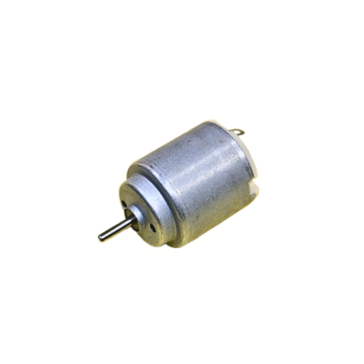 Round Shape Toy Mini DC Motor Dual Shaft | High RPM Miniature Motor for ...