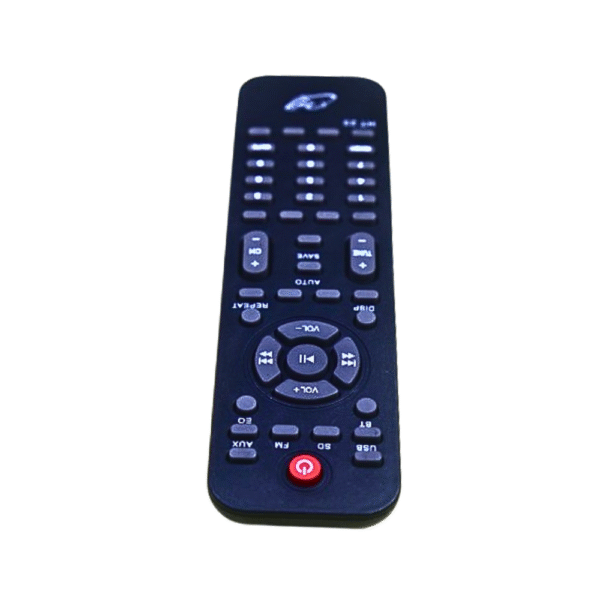 Universal Home Theatre Remote Control for Santosh, Upix, Lipiworld, Mitashi, Conic, Beston, Deltron, Hiybon, Oscar, Target, Takai, Enkor, Multisonic, Impex, Zebronics, and More