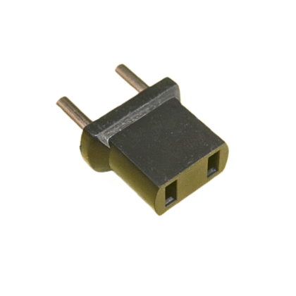Samcon 2 PIN Flat Conversion AC Plug Worldwide Adaptor