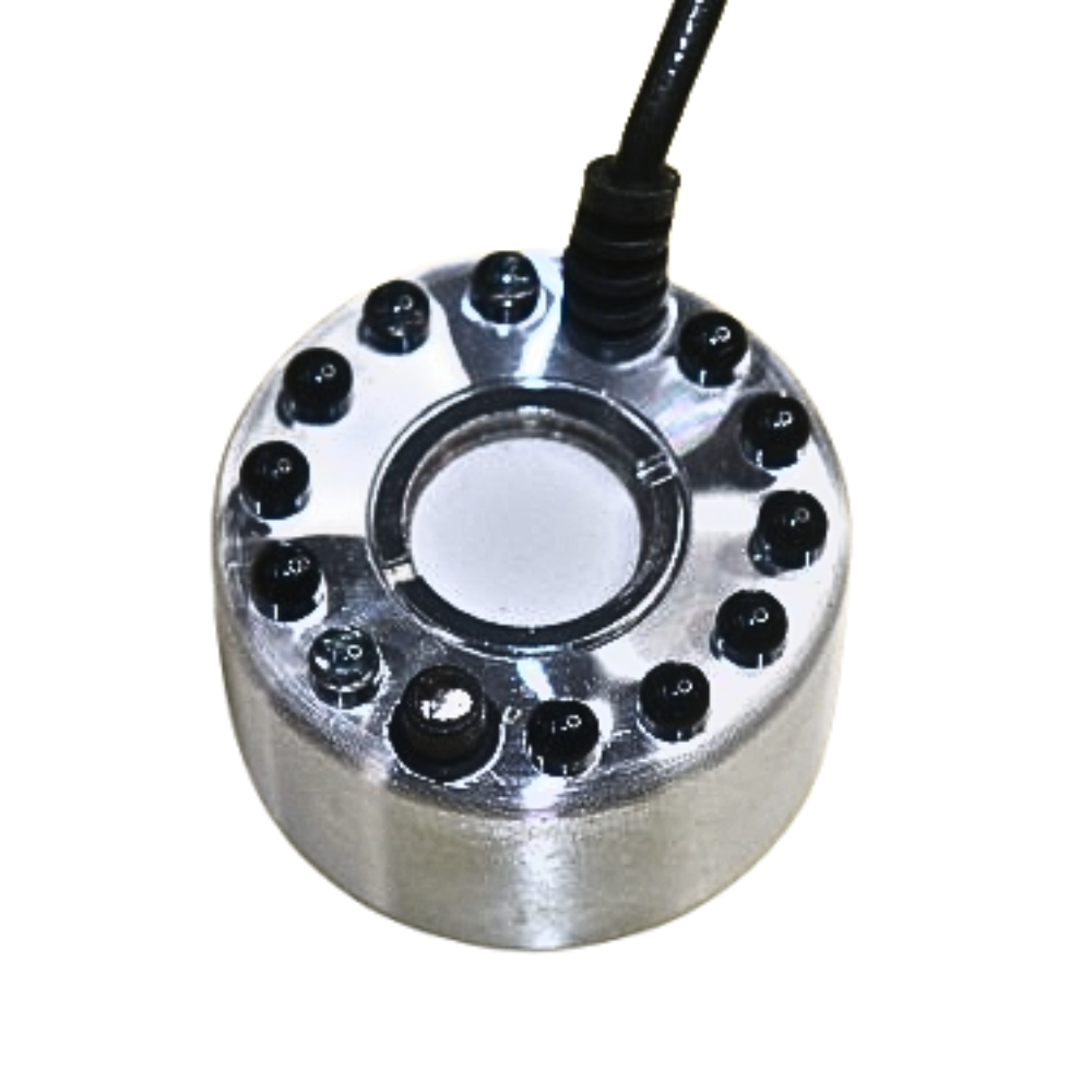 Ultrasonic Mist Maker Fogger with 12 LED Lights | Air Humidifier Atomiser for Fountain, Pond, Water Bowl, and Indoor Decor 6 Ultrasonic Mist Maker Fogger with 12 LED Lights | Air Humidifier Atomiser for Fountain, Pond, Water Bowl, and Indoor Decor adapter