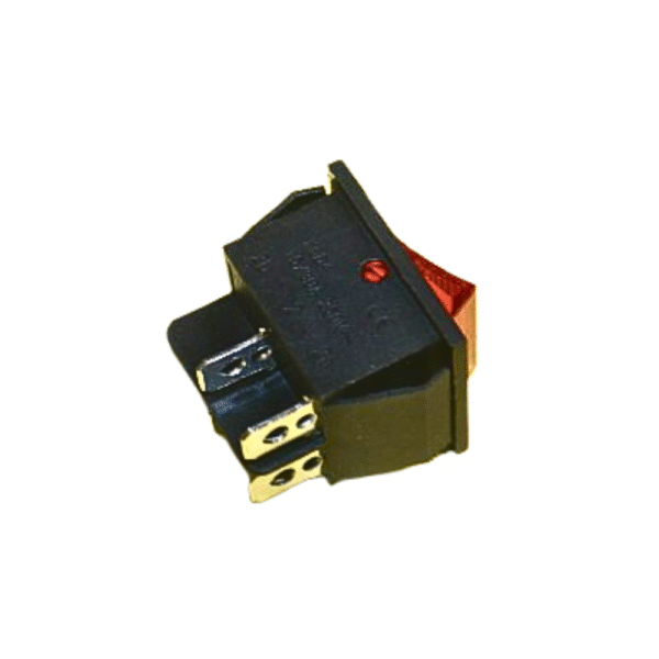15A-30A 250V 2-Pole 4-Pin Rocker Switch with Indicator Light – Heavy Duty ON/OFF Switch