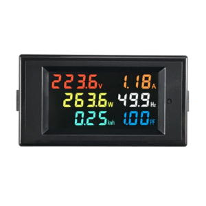 6 in 1 Multifunctional AC Voltage and Current Digital Display Instrument Energy Meter D69-2058