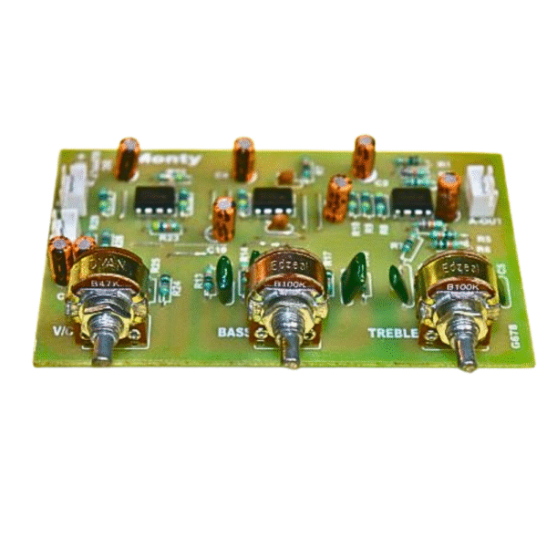 Bass Trable and Volume Control Board for Amplifier - High Quality and Reliable