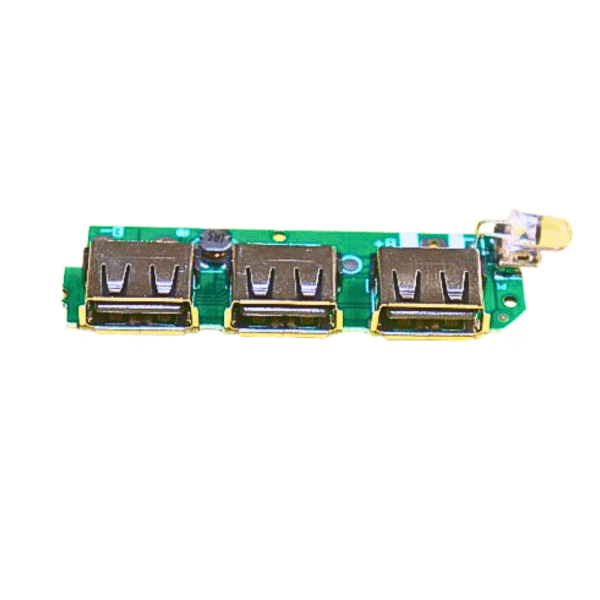DIY Power Bank Board with 3 USB Output Ports – High Efficiency Charging Module for long lasting