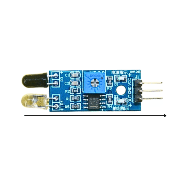 IR (Infrared) Obstacle Avoidance Sensor Module – Smart Detection for DIY Projects