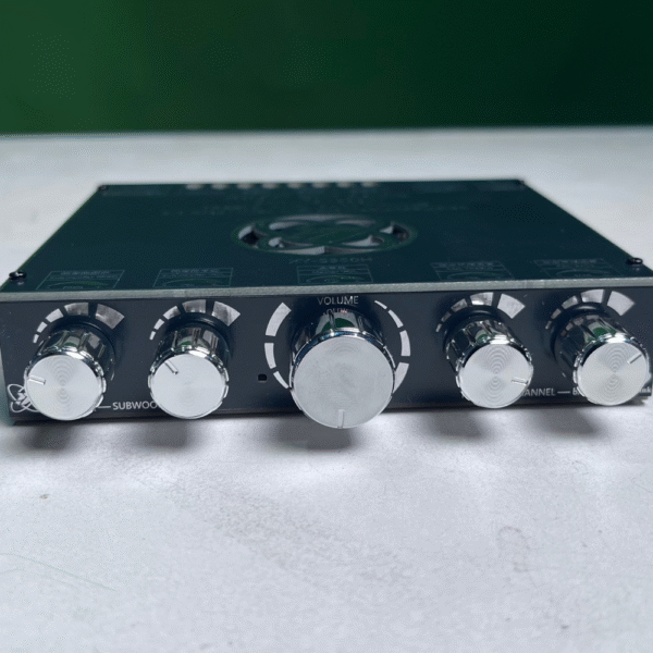 XY-S350H 220x2 + 350W App Control Class D Audio Amplifier Board with Bluetooth 5.1, AUX & USB Input, Subwoofer Frequency and Tone Control Knobs
