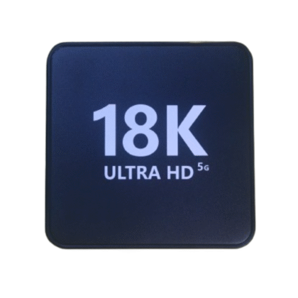 18K Ultra HD 5G Android TV Box with Bluwetooth and Voice Remote