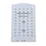 50W Street Light LED Plate White with Heavy Aluminium Base | Requires 50W 1500mA Driver