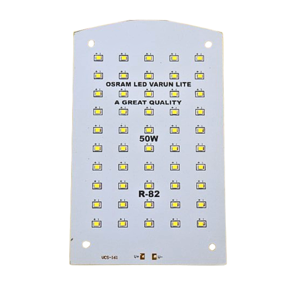 50W Street Light LED Plate White with Heavy Aluminium Base | Requires 50W 1500mA Driver