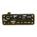 Bluetooth MP3 Decoding Module Board | USB, FM, AUX, TF Card, Mic Support | Wireless Audio Receiver for DIY Speaker & Car Audio