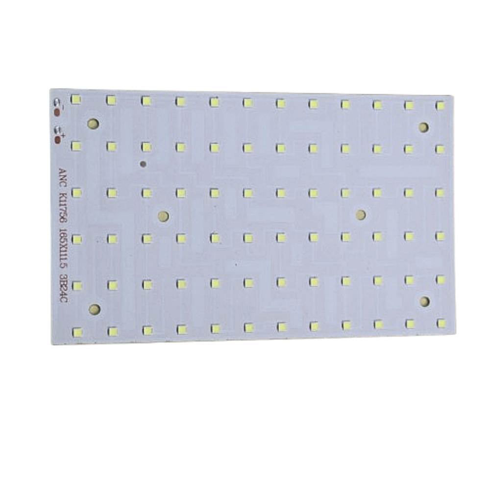 LED Flood Light Patta White | Aluminum Base | Supports 50W / 60W / 70W Flood Lights