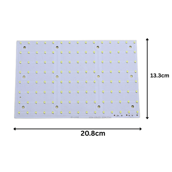 LED Flood Light Patta White | Aluminum Base | Supports 100W / 120W / 150W Flood Lights