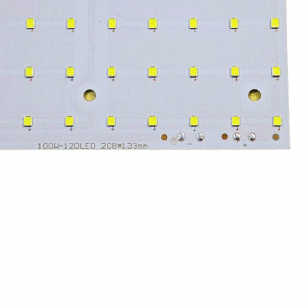 LED Flood Light Patta White | Aluminum Base | Supports 100W / 120W / 150W Flood Lights