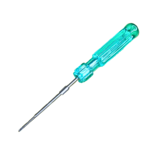Professional 2 in 1 Screwdriver for Small Appliances and Toy Repairing – Tip 8.0mm x 0.9mm Single Side (+/-)