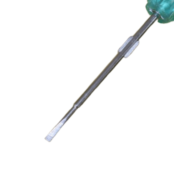 Professional 2 in 1 Screwdriver for Small Appliances and Toy Repairing – Tip 8.0mm x 0.9mm Single Side (+/-)