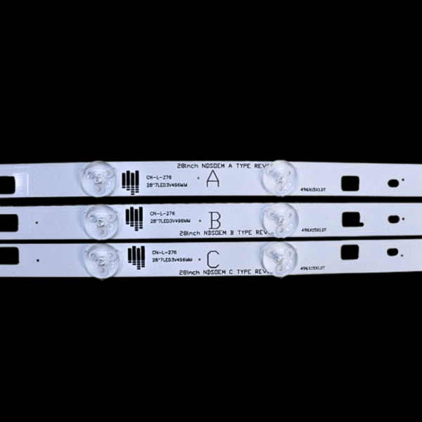 SONY 32 Inch 7 LED Backlight Stick ABC 3pcs Set – High Quality & Long Lasting Replacement
