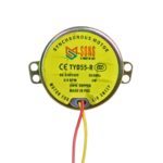TYD55-R Synchronous Motor | AC 220/240V | 100% Copper | 5/6 RPM | 4W | Reliable & Quiet