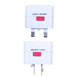 Universal Worldwide Travel Adapter with Surge Protection & Dual USB (2.4A) | Compatible with US, UK, EU, AU | Compact & Safe
