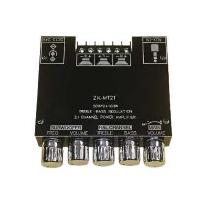 50×2+100W ZK-MT21 Class-D Audio Amplifier Board with Bluetooth 5.0 | High Power Subwoofer & Stereo Class-D Amplifier