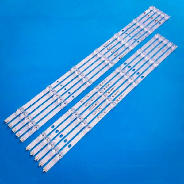 MI 65 Inch LED TV Backlight Strip Set (7+6 LEDs) – 5 Pairs (10pcs) for MI L65M5 Model