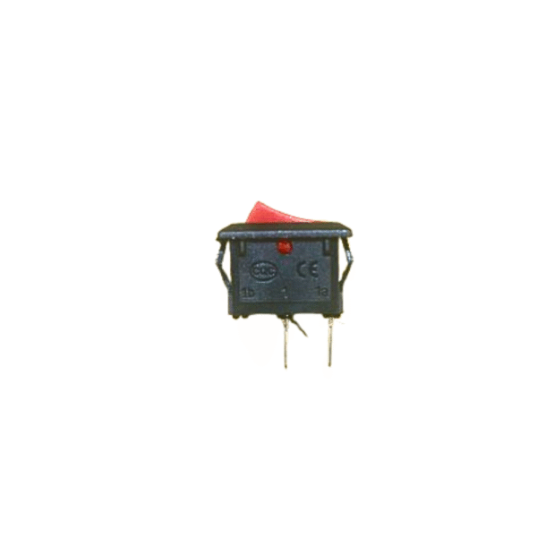 2-Pin SPST ON-OFF Mini Rocker Switch | 2A 250V AC | Durable Small Rocker Switch for DIY & Electronics Projects