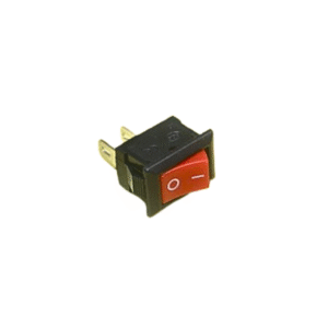 2-Pin SPST ON-OFF Mini Rocker Switch | 2A 250V AC | Durable Small Rocker Switch for DIY & Electronics Projects
