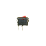 2-Pin SPST ON-OFF Mini Rocker Switch | 2A 250V AC | Durable Small Rocker Switch for DIY & Electronics Projects