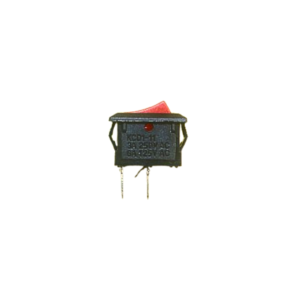 2-Pin SPST ON-OFF Mini Rocker Switch | 2A 250V AC | Durable Small Rocker Switch for DIY & Electronics Projects